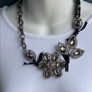 Loft Floral Statement Necklace
